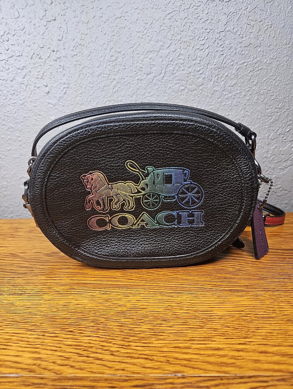 Coach Camera Bag With Horse And Carriage